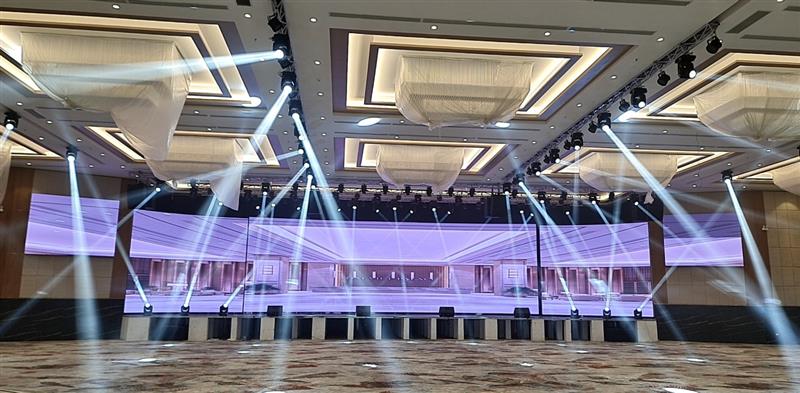 màn hình led P3.0 indoor Trung tâm Tổ chức sự kiện Đại Việt Palace