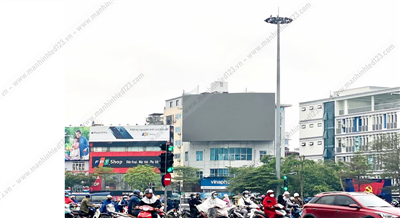 màn hình led P6.0 ngã 6 Xã Đàn