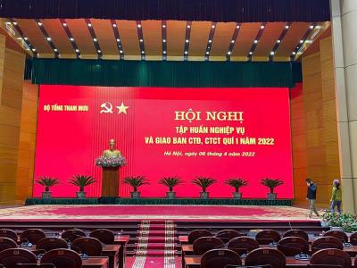 Màn hình LED hội trường - LED123 chuyên thi công và lắp đặt trọn gói màn hình LED hội trường