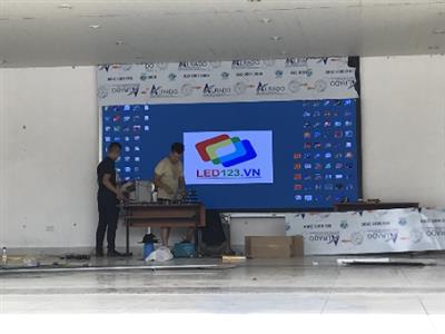 Cung cấp, lắp đặt màn hình led P4 tại trường THPT chuyên Nguyễn Huệ - Hà Nội